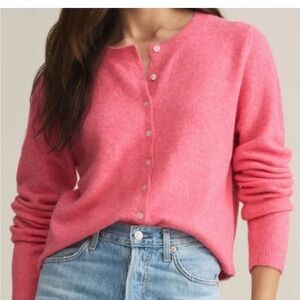 Z Supply Medina Disco Pink Button-Up Cardigan S